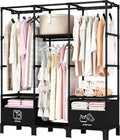 Portable Closet, Easy Assembly, Large Capacity Wardrobe Closet