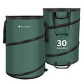 Emptorwise 2Pack 30Gallon Collapsible Trash Cans, PopUp, RV & Camping