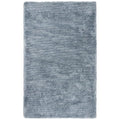 Rizzy Home Alora Decor Oregon 5'X7'6" Solid Shag Blue/Tone On Tone Tufted Area Rug