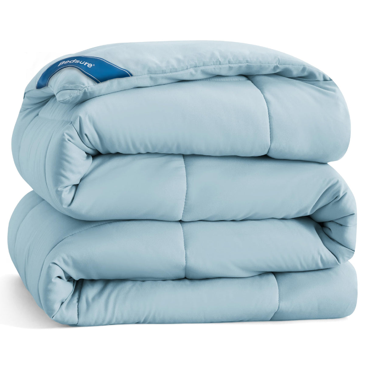 Bedsure Comforter Duvet Insert - Quilted Comforters King Size, All Season Duvet, Down Alternative Bedding Comforter With Tabs(Li
