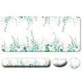 Keyboard Wrist Rest + Mouse Pad With Wrist Support + Desk Mat + Coaster 4 In 1 Set, Xxl Large Gaming Mousepad Cute Ergonomic Mou