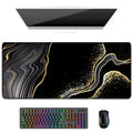 Auhoahsil Desk Pad, Xl Extended Large Gaming Mouse Pad 31.5 X 11.8 Inch, Waterproof Mousepad With Stitched Edges, Non-Slip Compu