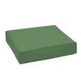 Arden Selections Outdoor Deep Seat Bottom Cushion, 24 X 24, Rain-Proof, Fade Resistant 24 X 24, Moss Green Leala