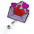 Valentine'S Day Love Letter Badge Reel Retractable For Nurse Nursing Rn Doctor Medical Worker & Teacher | Cute Nurse Gifts Valen