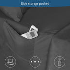 Air Mattress Queen Sheet Set Deep Pocket Queen Sheets - 4 Piece Bed Sheets Queen Size Fade Resistant Fits 16In To 24In Pillow Top Air Bed Mattress - Black