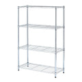 Alera ALE Residential Wire Shelving, FourShelf, 36w x 14d x 54h, Silver