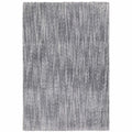 HomeRoots 507842 10 x 13 ft. Gray Shag Power Loom Stain Resistant Rectangle Area Rug