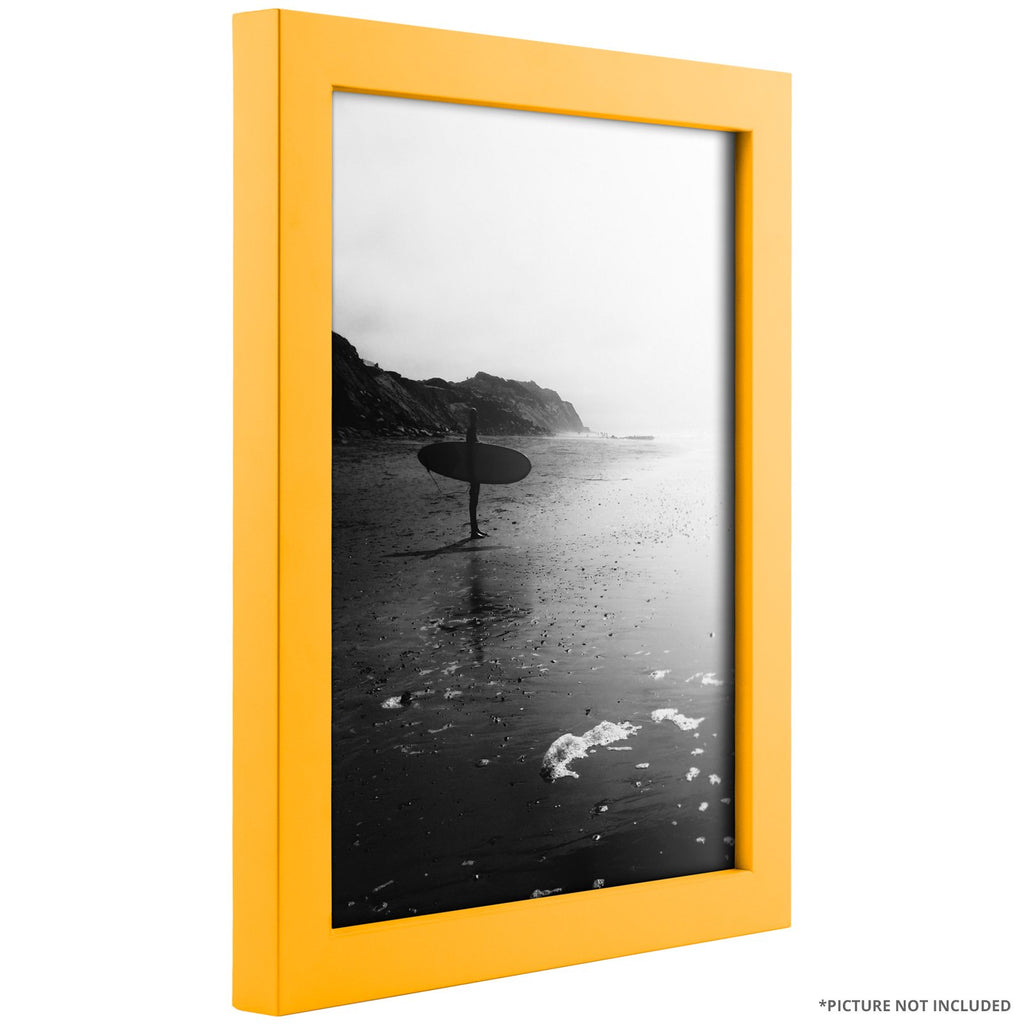 Craig Frames Confetti, Modern Yellow Picture Frame, 24 X 32 Inch