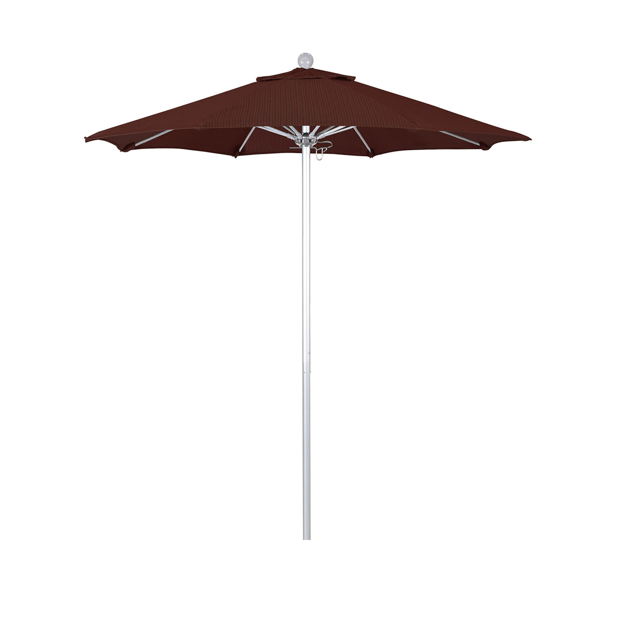 California Umbrella Alto758002-Fd12 Venture Series Push Open Commercial Patio Umbrella, 7.5' Rd, Adobe