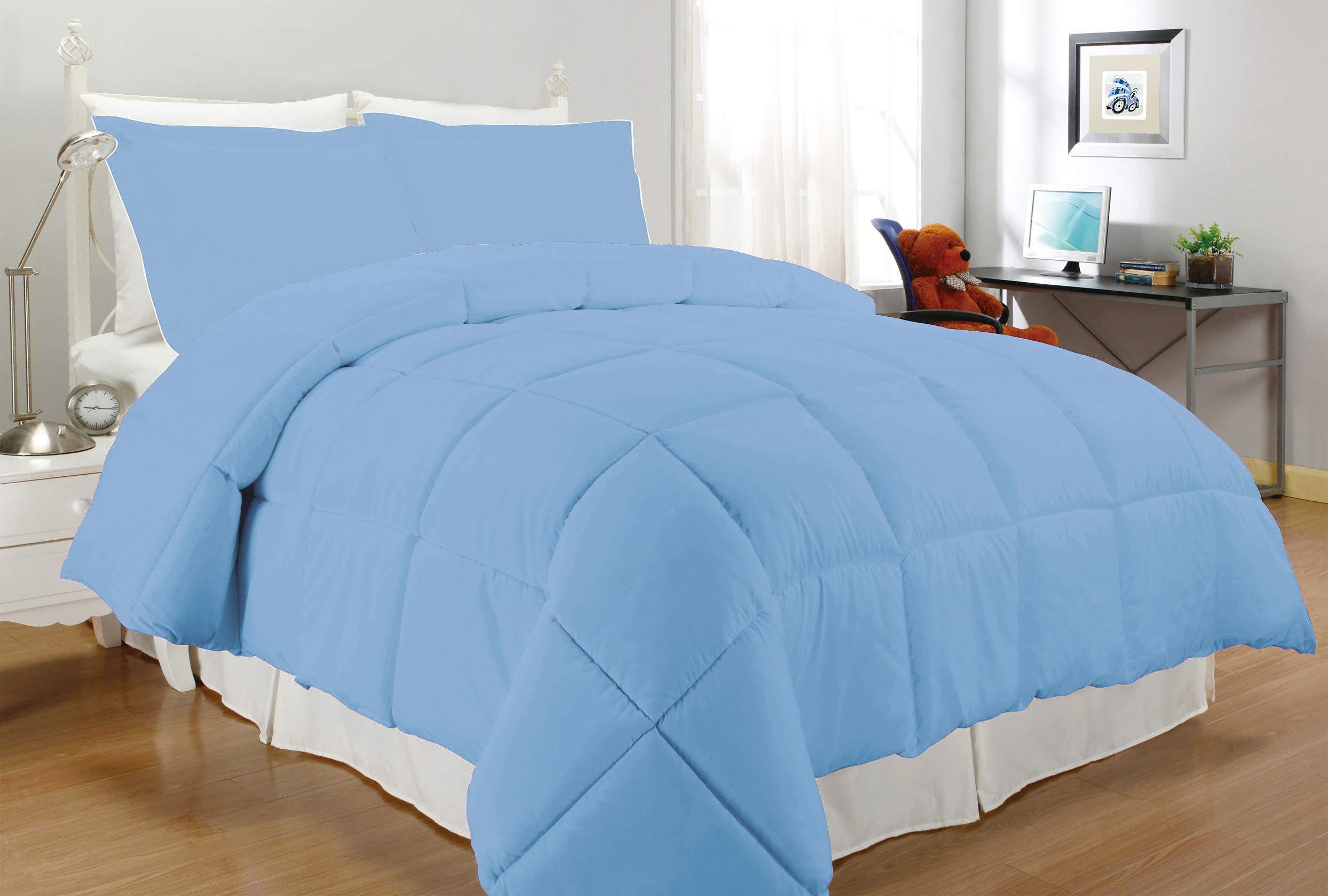 South Bay Down Alternative Comforter, Full/Queen, Cobalt Blue