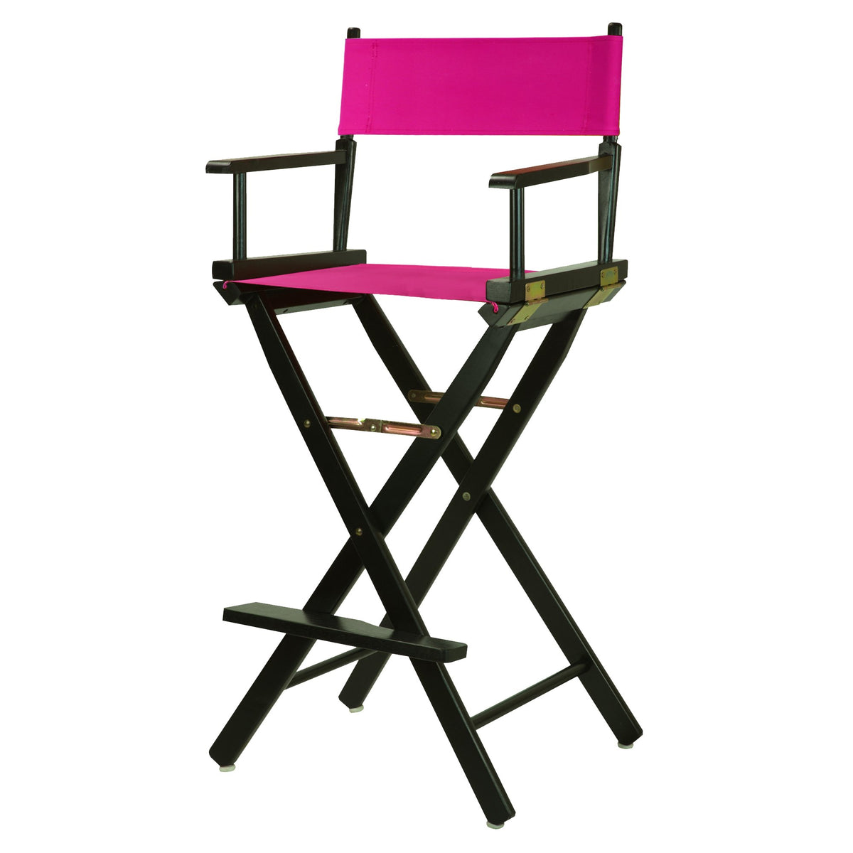 Casual Home 230-02/021-30 Director Chair 30&quot; - Bar Height Blackframe/Magenta Canvas