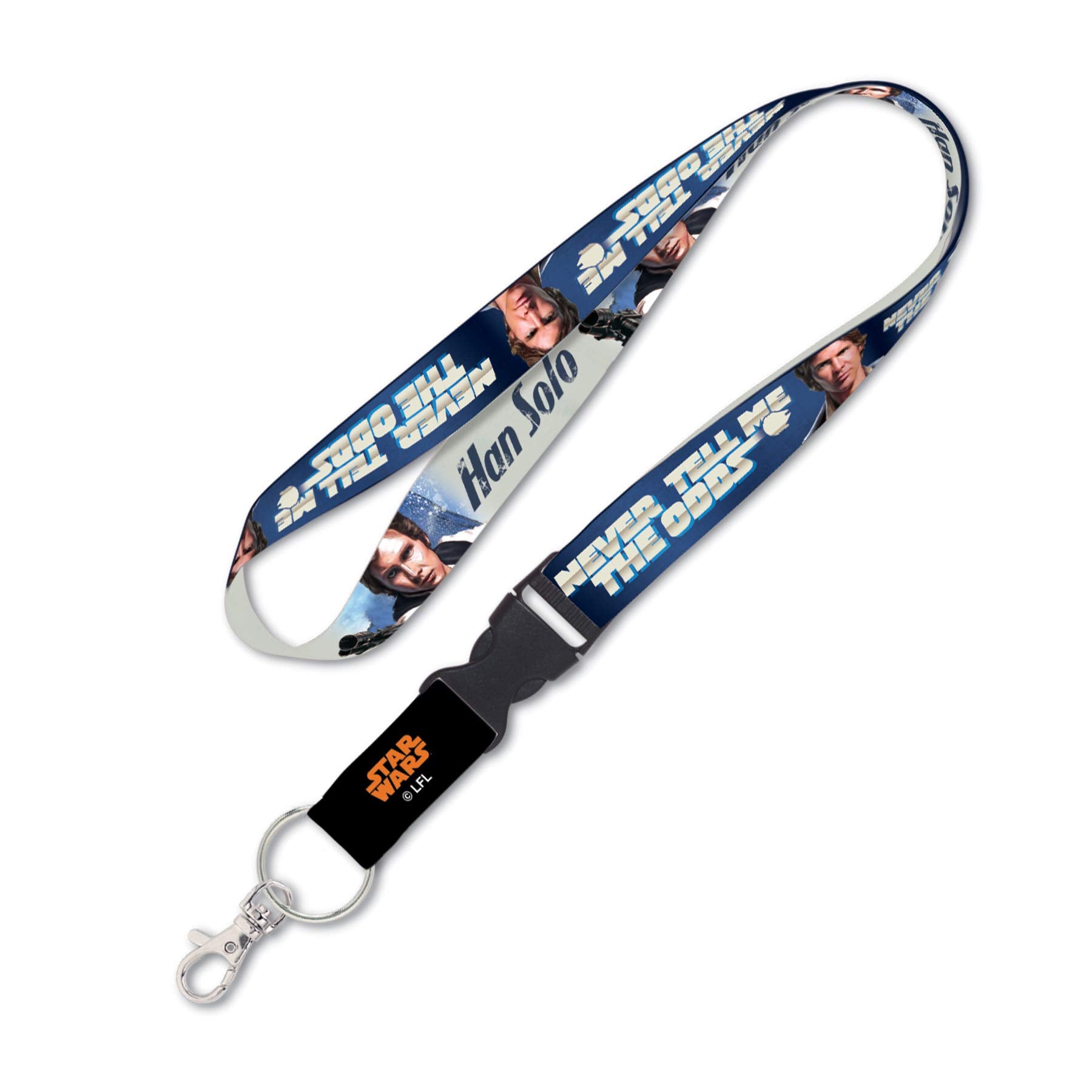 Wincraft Star Wars Star Wars Star Wars/Original Trilogy 1' Lanyard W/Detachable Bucklewincraft Star Wars/Original Trilogy 1' L