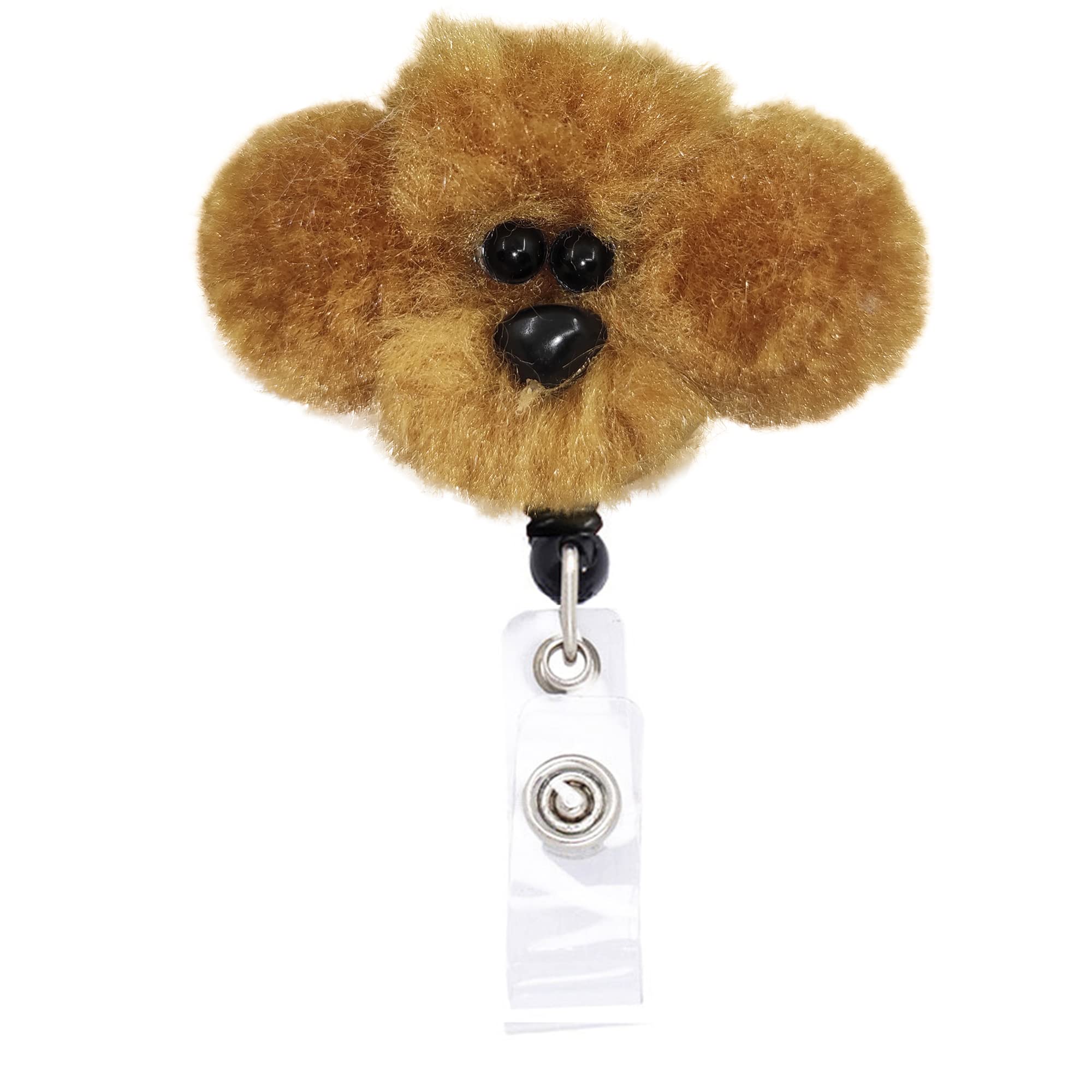 Goldendoodle Doodle Puppy Nurse Retractable Badge Reel, With Alligator Clip,24In Nylon Cord, Nurse Office Employee Name Badge