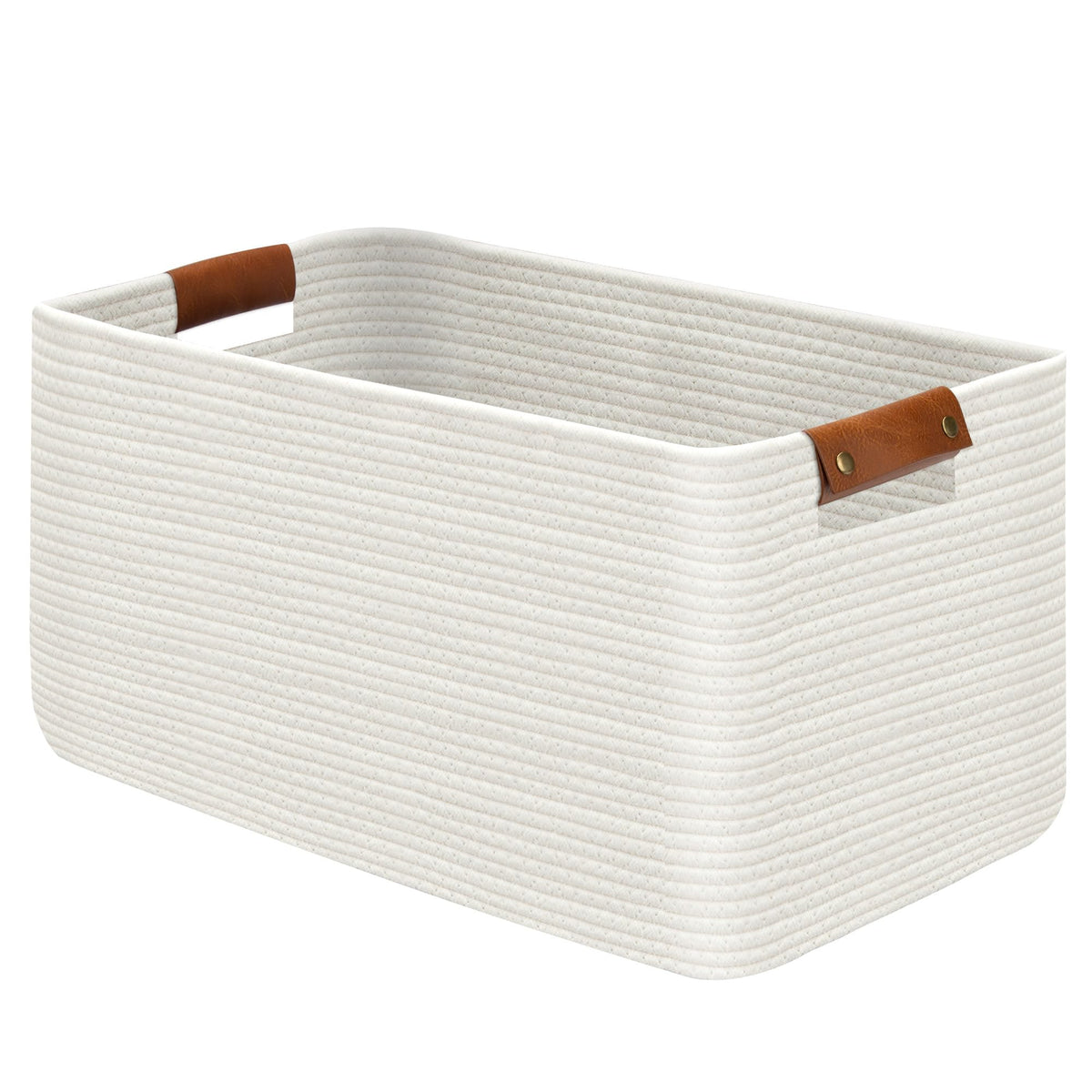 Goodheim Large Collapsible Laundry Basket, Clothes Hamper for Blanket, Toy, Towels, Woven Baskets for Storage, Nursery Home Deco
