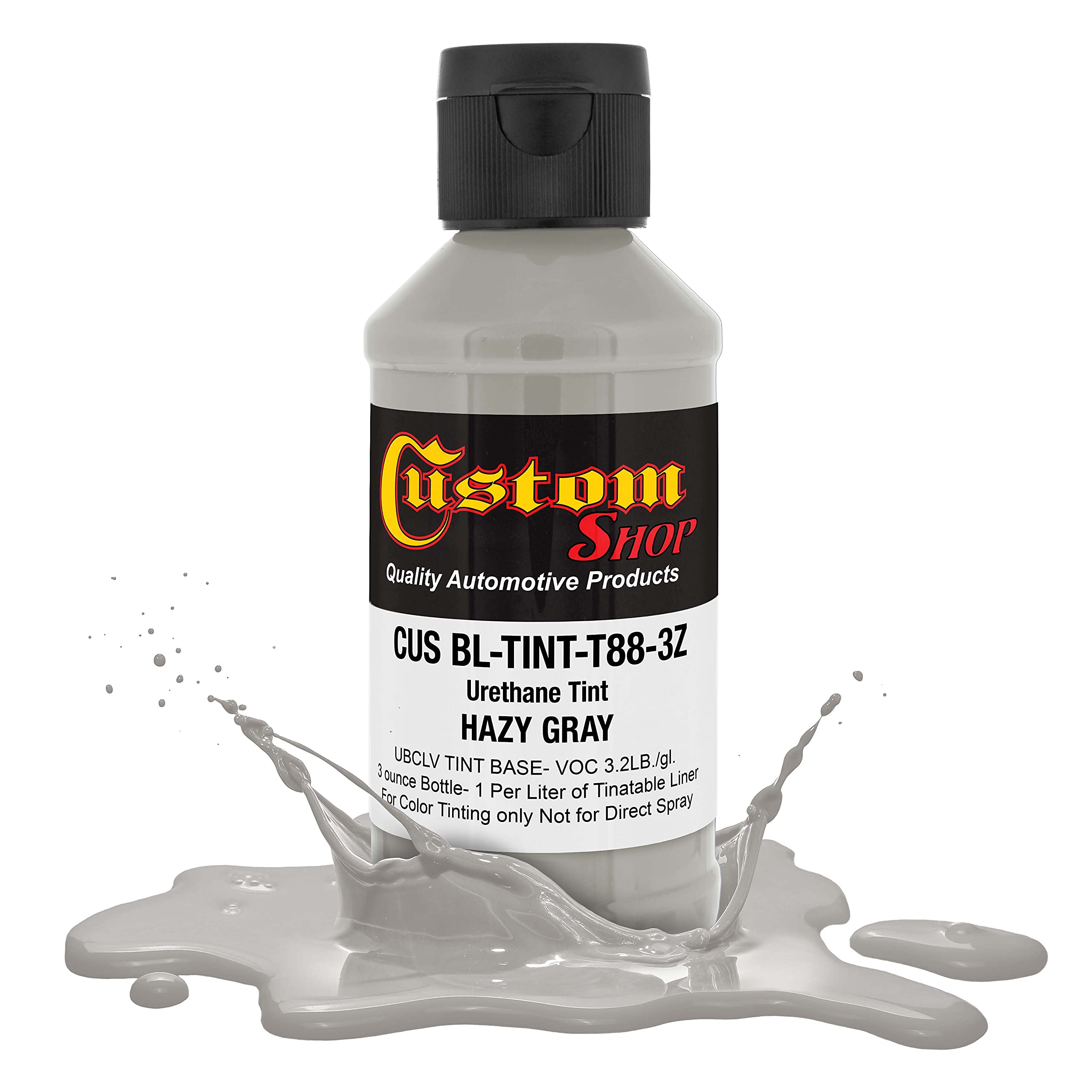 Custom Coat Camouflage Series 3 Ounce (Haze Gray Federal Standard Color #36270) Urethane Tint Concentrate For Tinting Truck Bed