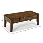 Intercon Kona Coffee Table, Rasin