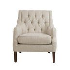 Madison Park Qwen ACCENT CHAIR, 33.5 in, Beige