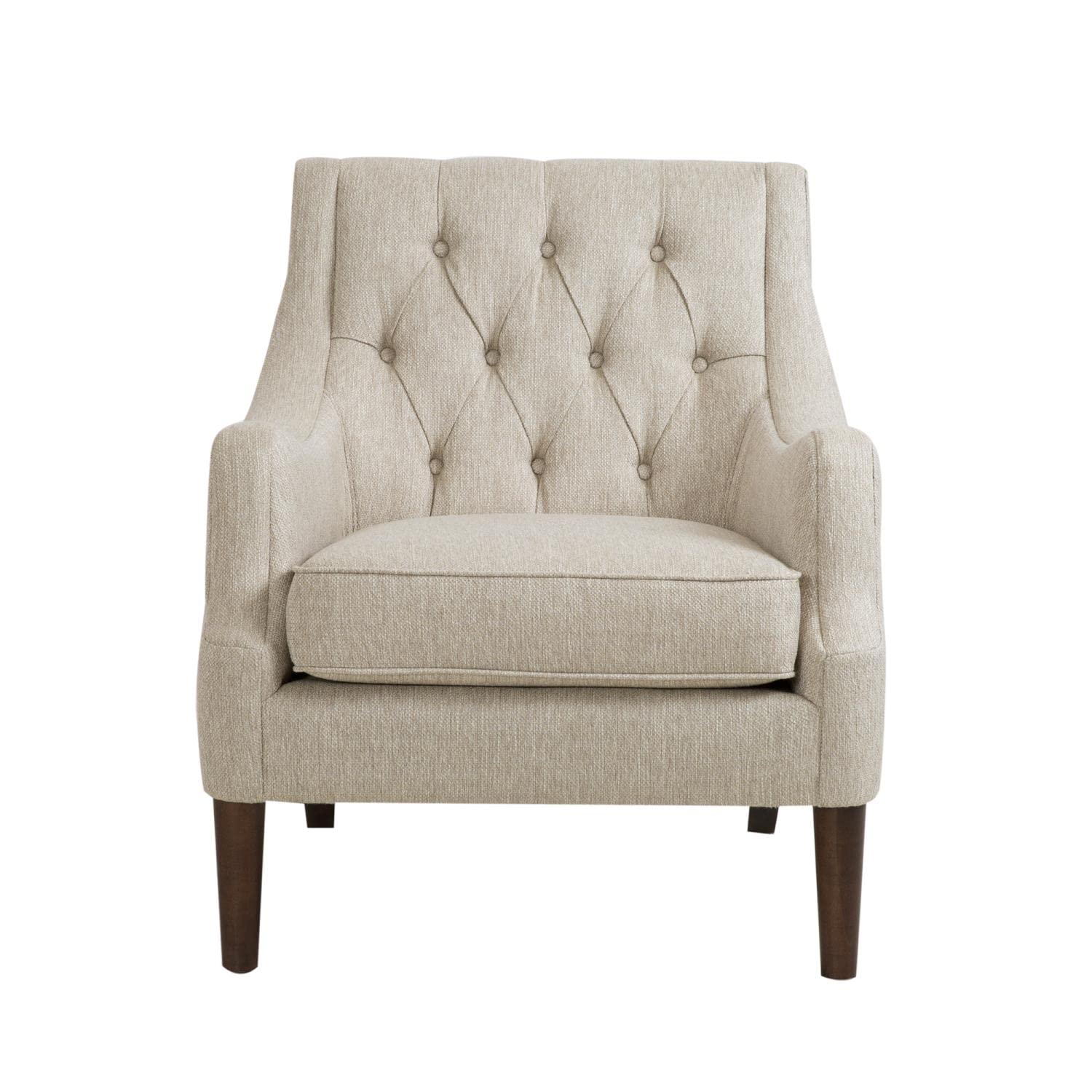 Madison Park Qwen ACCENT CHAIR, 33.5 in, Beige