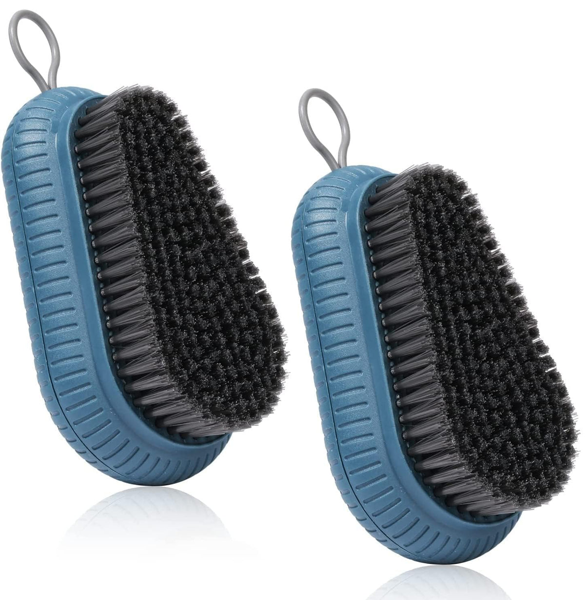 Kienlix Clothes Cleaning Brush Multipurpose Bathroom Cleaning Sink Brush, Shoe Brush (Pack 2)