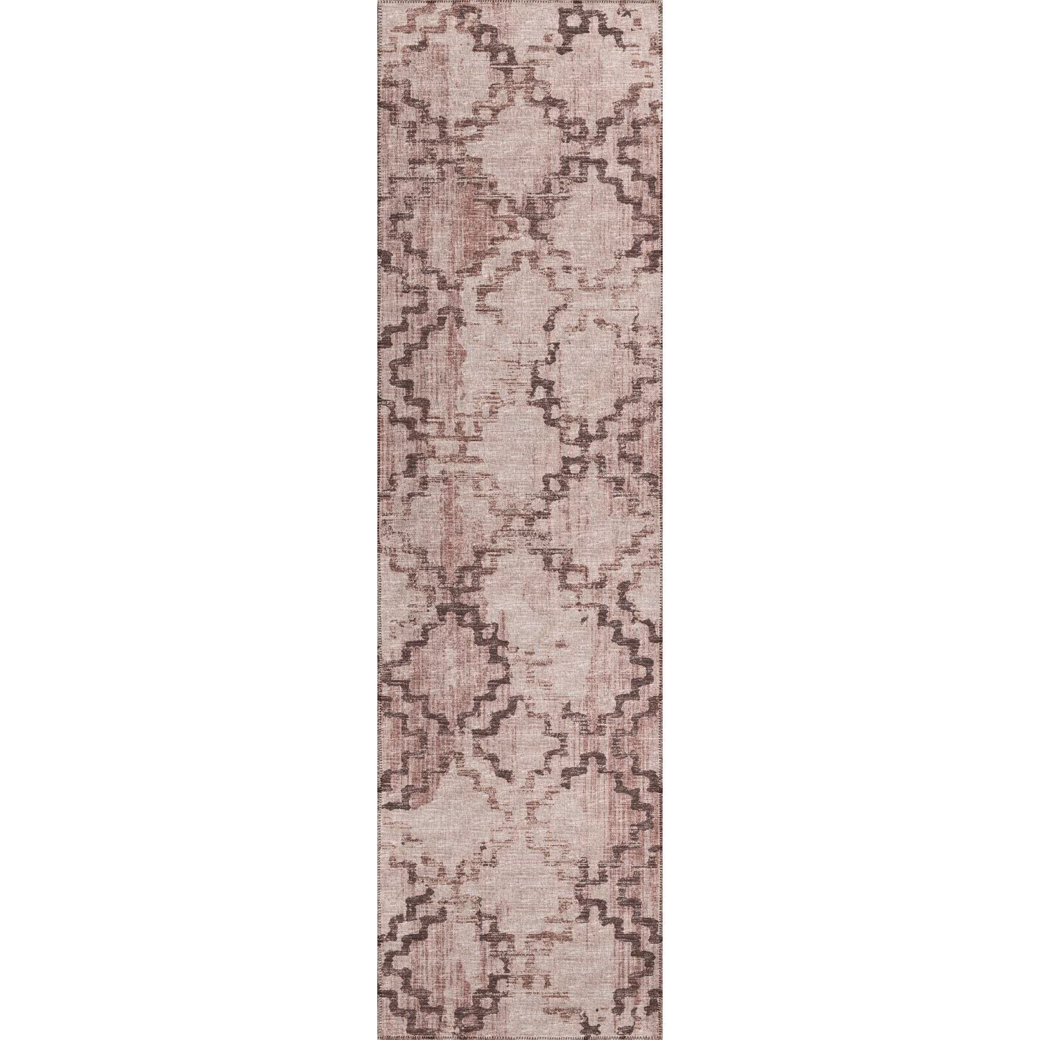Sedona Sn15 Brown Transitional Rug Runner 2' 3" X 10'
