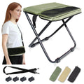 COMELY Portable Folding Chair for Outdoors: Heavy Duty Camping Stool for Adults, Compact Ultralight Collapsible Stools for Fishi
