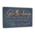 Inspirational Poster - Wall Decor for Bedroom, Office, Living Room - Framed Canvas - 10 x 16.5 Inch Motivational Print