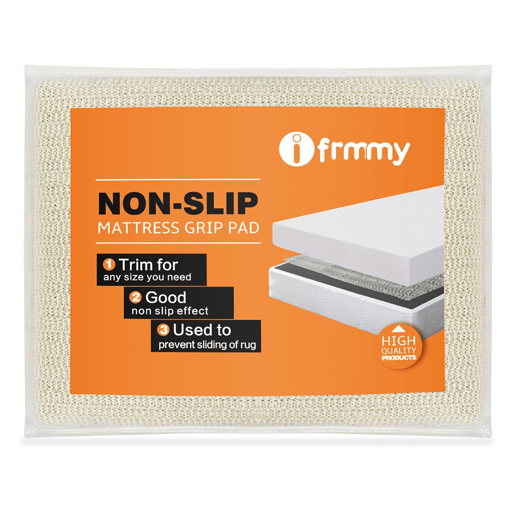 Anti Slip Grip Pad For Spring And Memory Foam Queen Size Mattress, Keeps Mattress In Place For A Great Night'S Sleep - Queen Siz