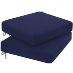 Favoyard Outdoor Chair Cushion 18.5 X 16 X 3 Inch Rainproof & 3-Year Fade Resistant Patio Furniture Cushions With Removable Cove