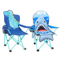 KABOER 2 Pcs Kids Outdoor Folding Lawn and Camping Chair with Cup Holder and Carrying Bag, Childrens Camping Chairs for Outdoor