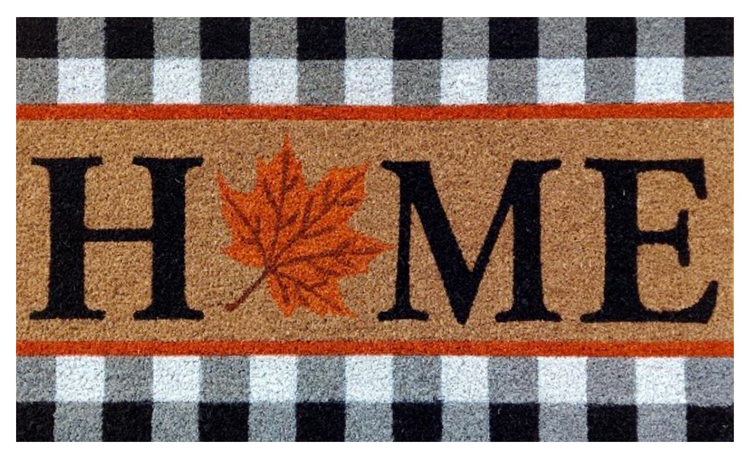 Briarwood Lane Fall Home Coir Doormat - 30X18 Inches - Outdoor Fall Door Mat - Door Mat Indoor Entrance - Door Mat Outdoor Entrance - Fall Coir Doormat - Coir Moor Mats Outdoor Fall - Home Decor