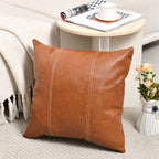 Fancy Homi Brown 26X26 Pillow Covers Set Of 2, Euro Pillow Covers, Big Throw Pillow Covers For Couch Bed Bedroom Living Room, Co