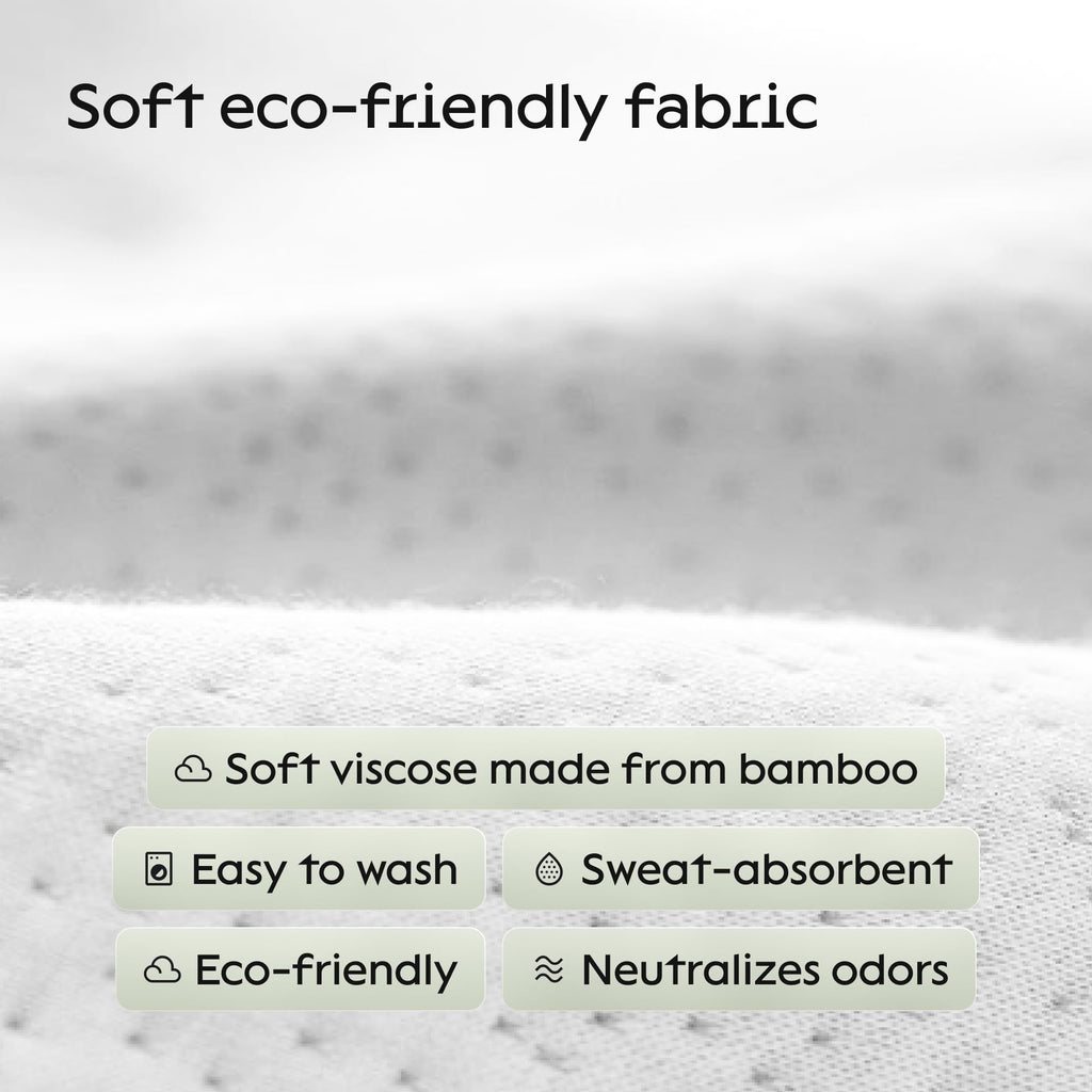 Pillow Protectors With Zipper Standard Size 20X26 Pair Zippered Pillow Case, Cooling, Guaranteed Noiseless Pad, Ultra Plush Abso