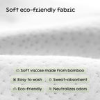 Pillow Protectors With Zipper Queen Size 20X30 Pair Zippered Pillow Case, Cooling, Guaranteed Noiseless Pad, Ultra Plush Absorbe