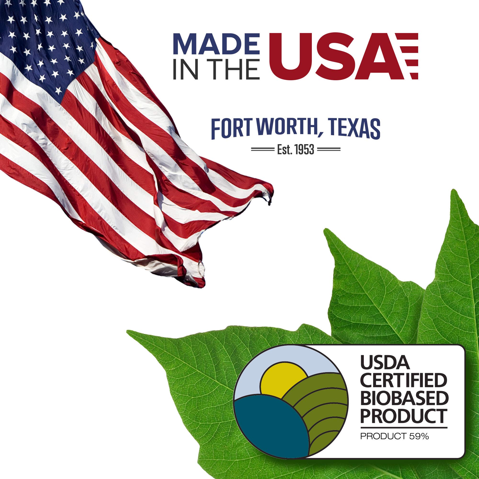 Samsill Plant-Based 2 Inch Durable Round Ring, Made In Usa, View Binder, Eco-Friendly, Usda Certified Biobased, Single, Berry Pi