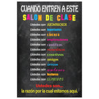 Waahome Spanish Classroom Decorations 12'X18' Motivational Spanish Poster For Back To School Classroom Decor Teacher Supplies,