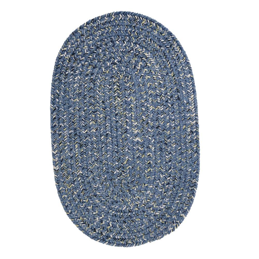 Colonial Mills West Bay Blue Tweed 2Ft X 6Ft