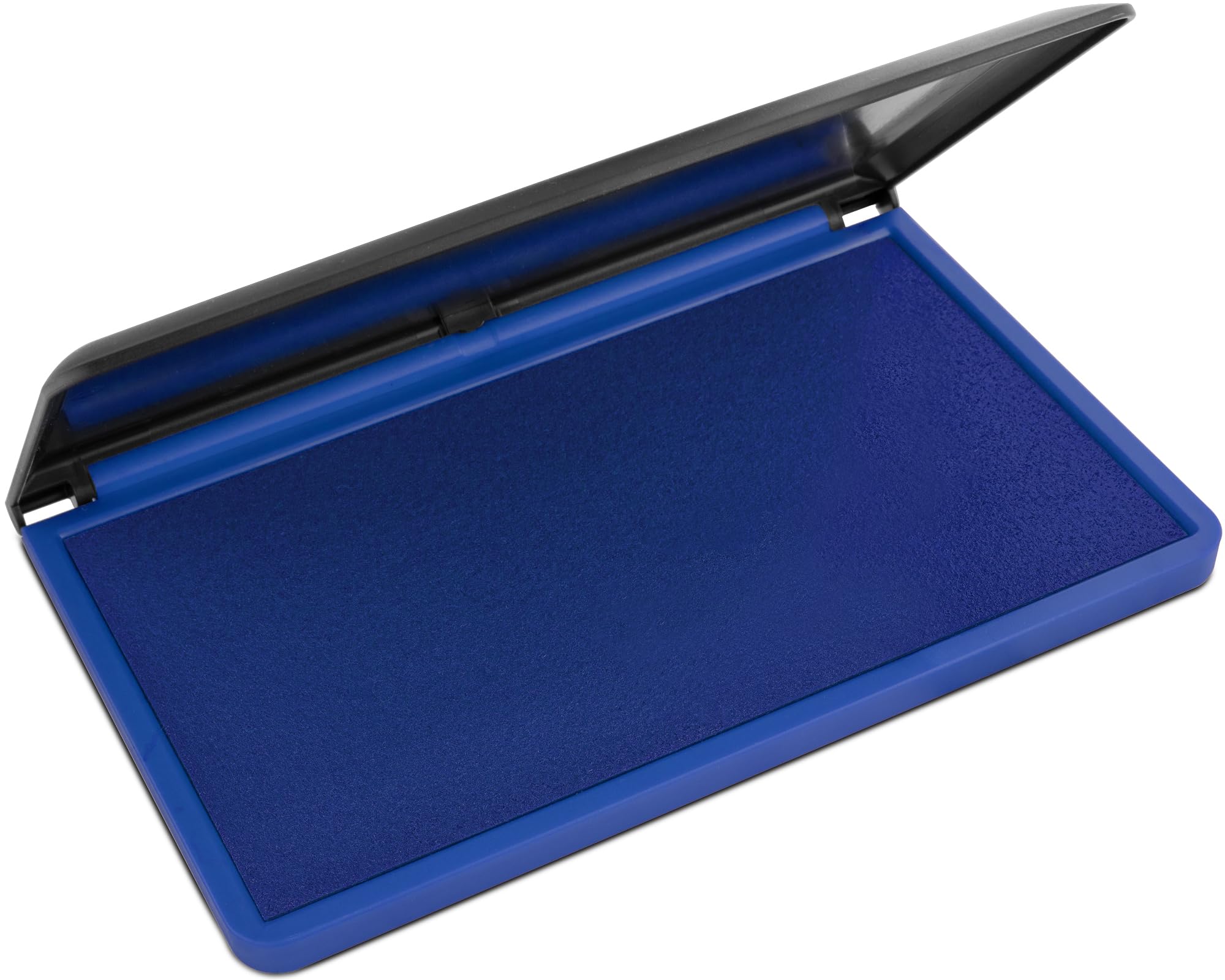 Maxmark Large Premium Blue Ink Stamp Pad - 3.5' X 6.25' - Quality Felt Pad
