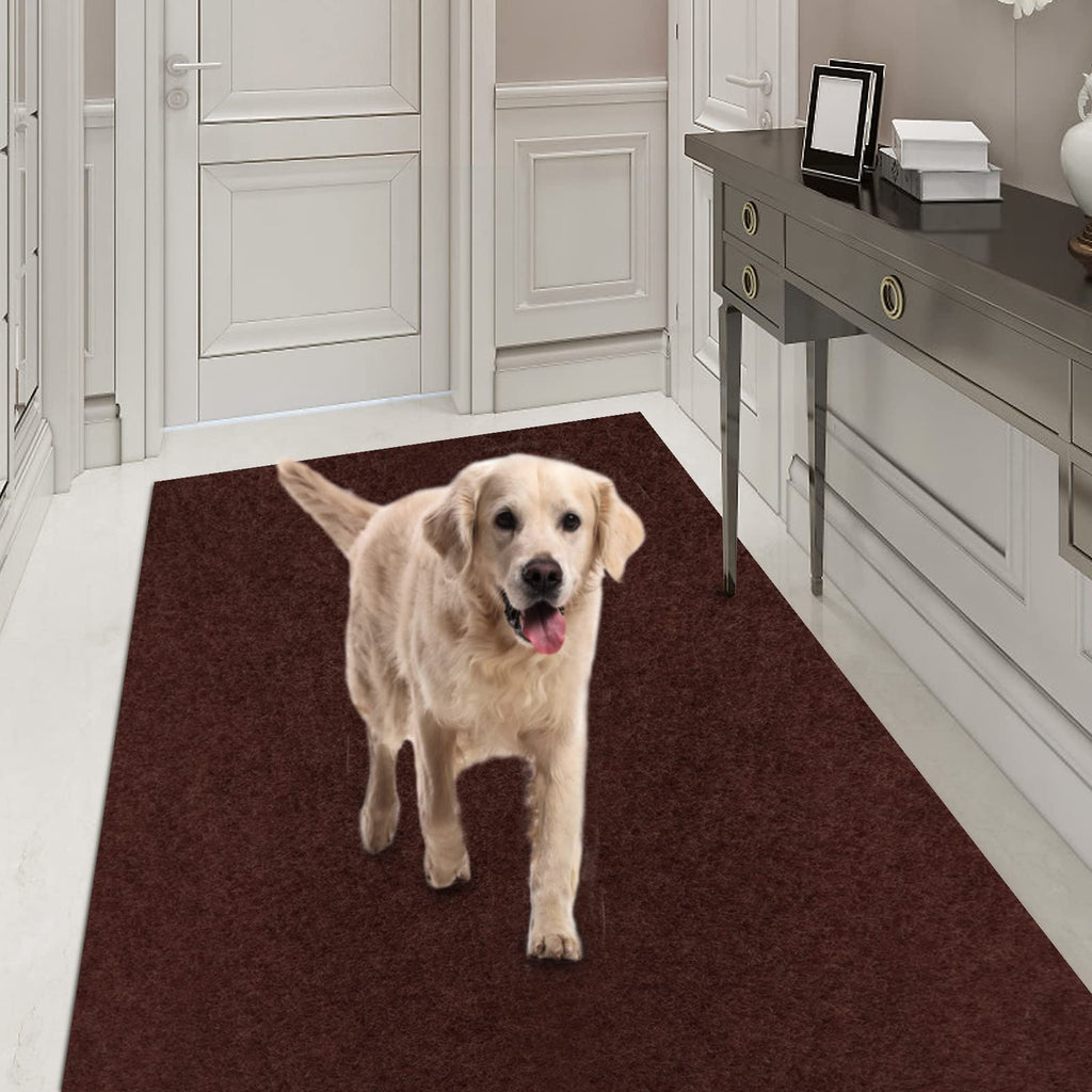 Runner Rug 4FT x 72FT, AYOHA 2'-82' Utility Carpet Runner for Entryway Hallway Aisles Balcony Garages, Area Rugs with Non-Slip R