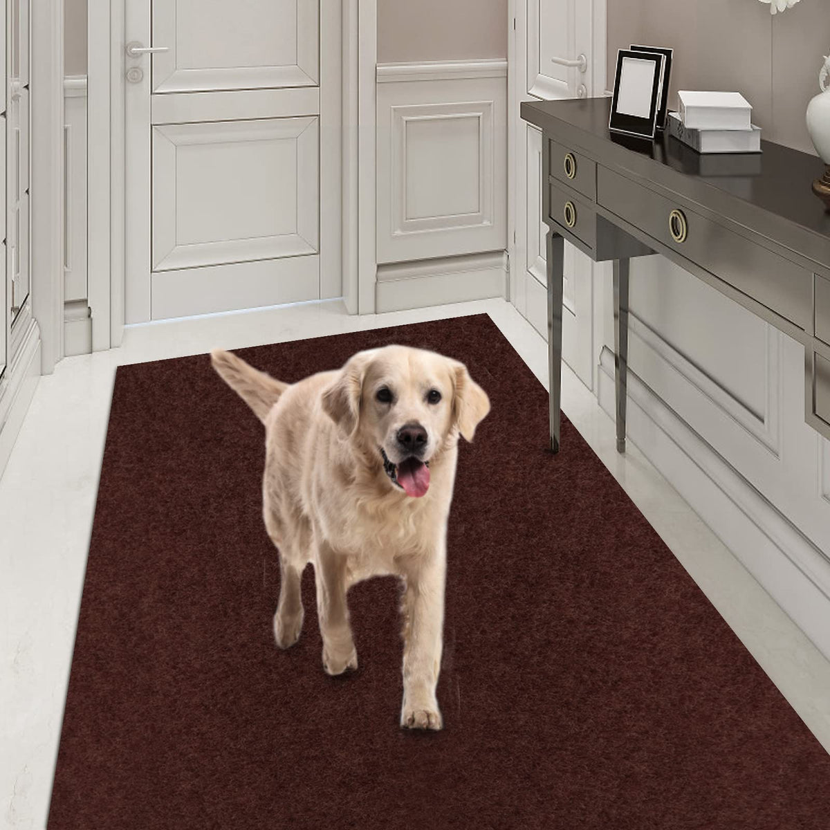 Runner Rug 4FT x 11FT, AYOHA 2'-82' Utility Carpet Runner for Entryway Hallway Aisles Balcony Garages, Area Rugs with Non-Slip R