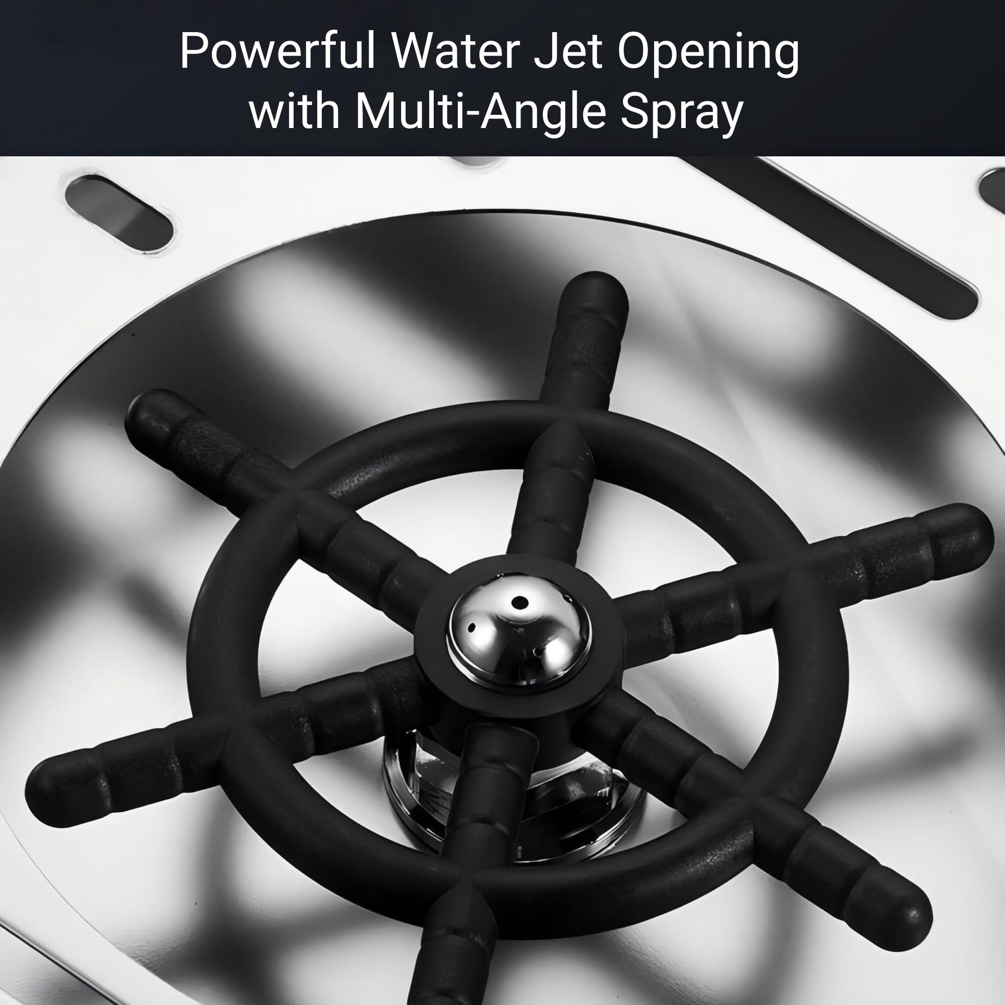 Aunmas Sink Glass Rinser, 114Mm Diameter Stainless Steel Kitchen Sink Cup Rinser Washer Cup Faucet Glass Washer Cleaner Attachme