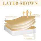 Quilted Fitted King Mattress Pad Cover, Waterproof Mattress Protector, Deep Pocket Elastic Fits Up To 21', Breathable Soft Alte