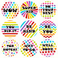 Sicohome Teacher Reward Stickers,23 Sheets Back To School Stickers For Kids,Reward Encouragement Stickers,Inspirational Stickers