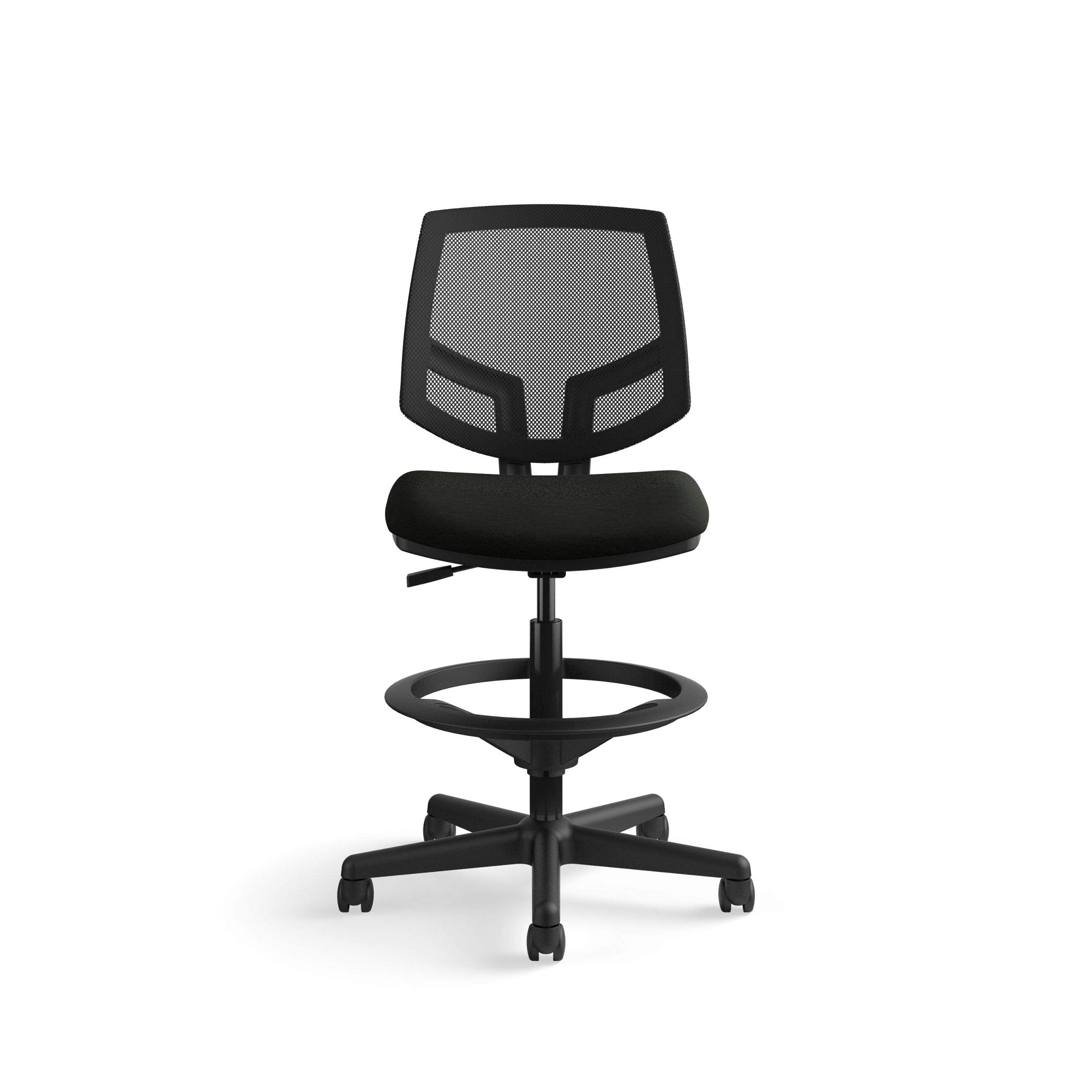 The Hon Company Sb11.T Hon5715Sb11T Hon Volt Mesh Back Task Upholstered Adjustable Office Stool - Thumbnail 2