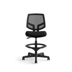 The Hon Company Sb11.T Hon5715Sb11T Hon Volt Mesh Back Task Upholstered Adjustable Office Stool, Black (H5715)