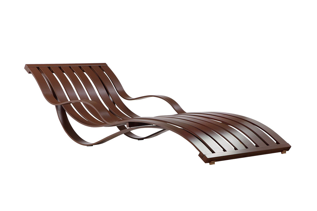 Pangea Home Palma Esp Patio Lounger, Espresso