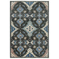 Muse 8' X 10' Abstract Charcoal/Gray/Blue/Brown Hand Knotted Area Rug