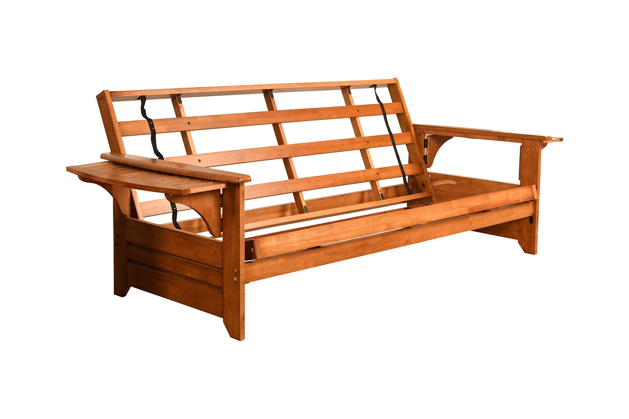 Kodiak Furniture Phoenix Full-Size Traditional Hardwood Frame In Barbados Brown