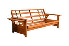 Kodiak Furniture Phoenix Full-Size Traditional Hardwood Frame In Barbados Brown