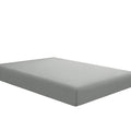 Sfoothome Twin Grey Fitted Sheet Only, Wrinkle Free - Brushed Microfiber Bed Sheet With Deep Pocket