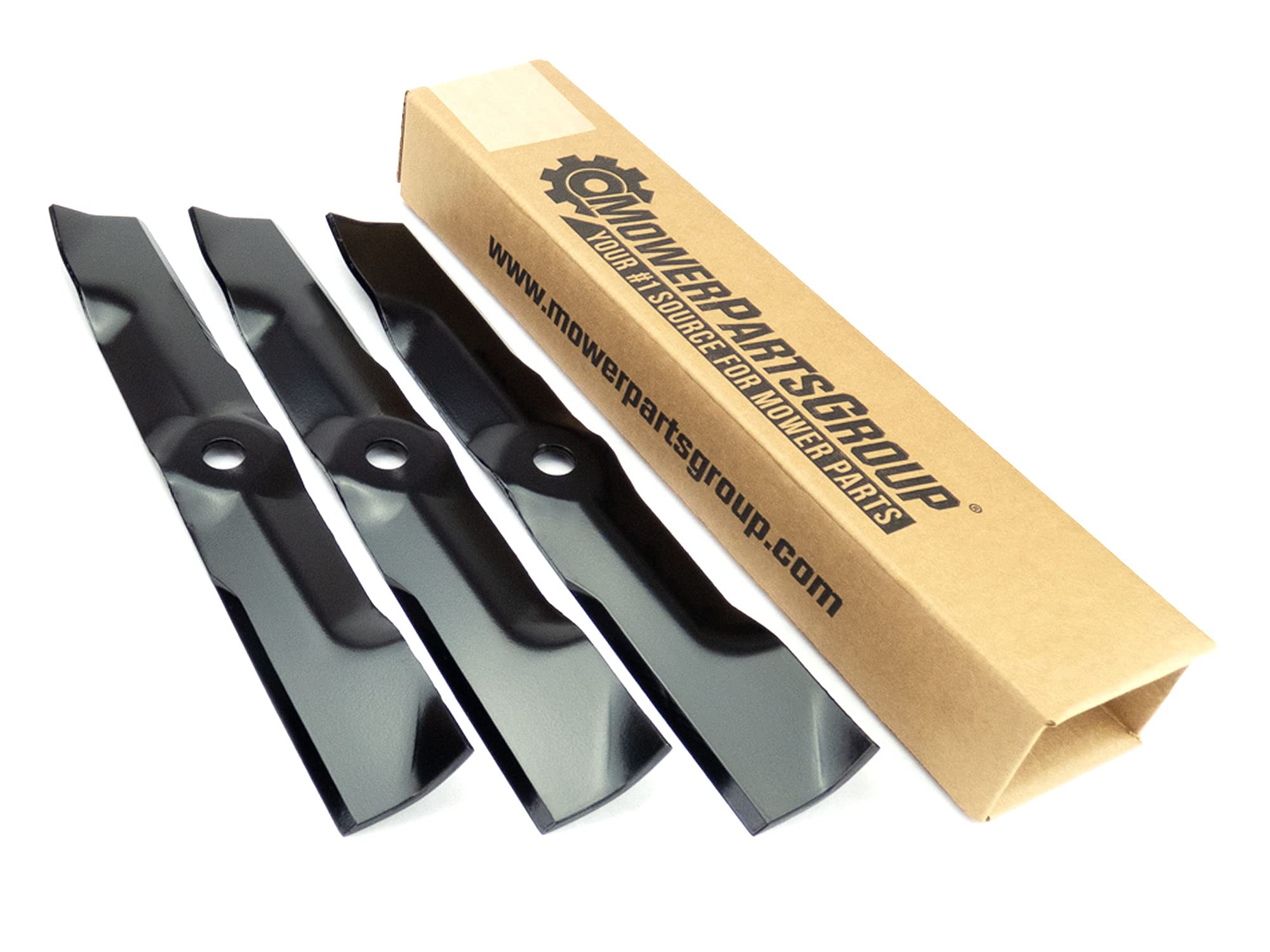 3 Pack Mower Blades For John Deere M115495 48' Decks